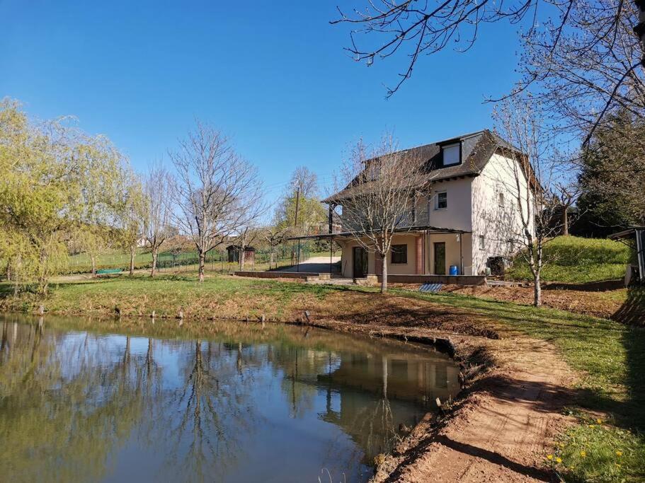 Вилла Maison De Campagne Avec Lac Prive Saint-Come-d'Olt Экстерьер фото