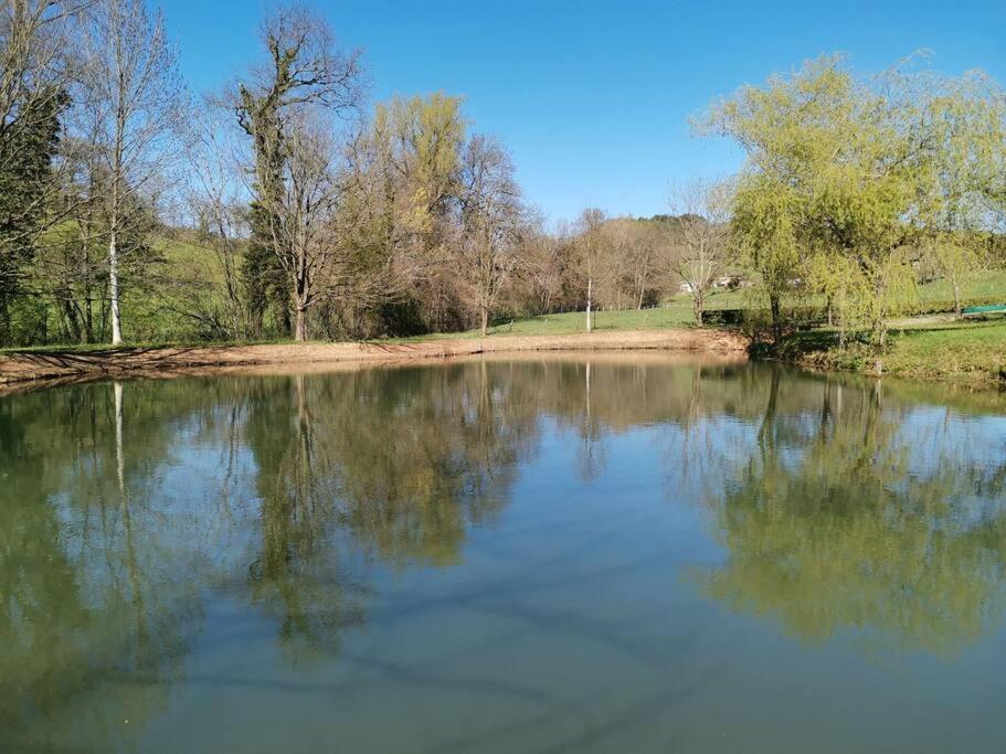 Вилла Maison De Campagne Avec Lac Prive Saint-Come-d'Olt Экстерьер фото
